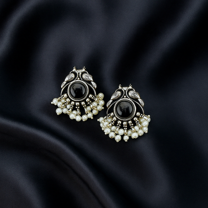 Noor Leaf | Pearl Royale Earrings